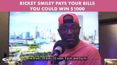 RICKEY SMILEY PAYS YOUR BILLS!