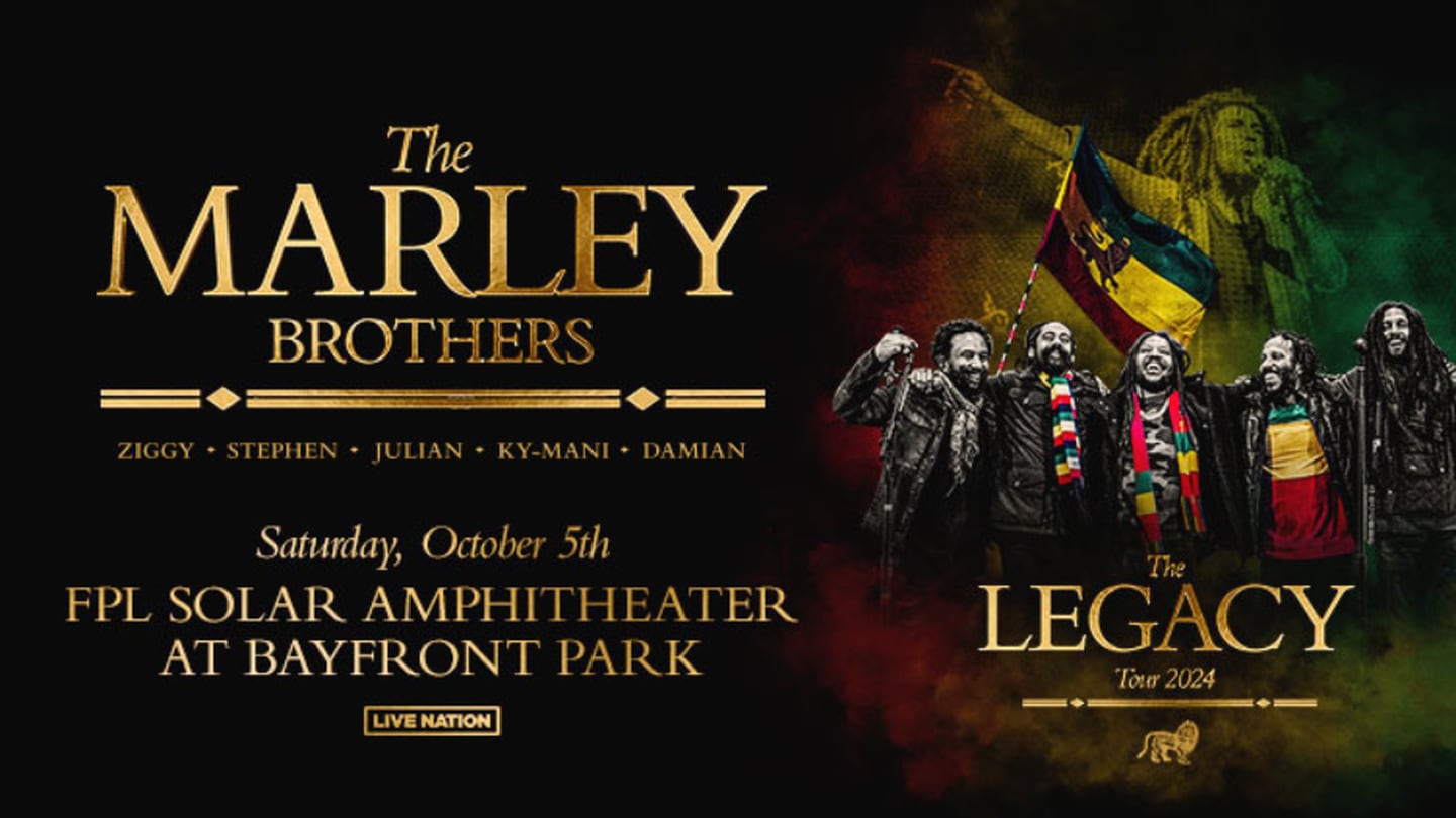 Win tickets to see The Marley Brothers!