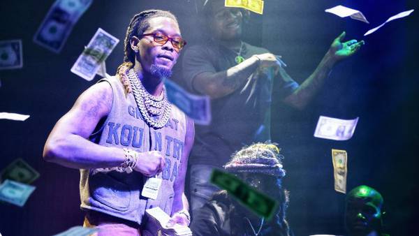 Offset gives first performance since Takeoff's death
