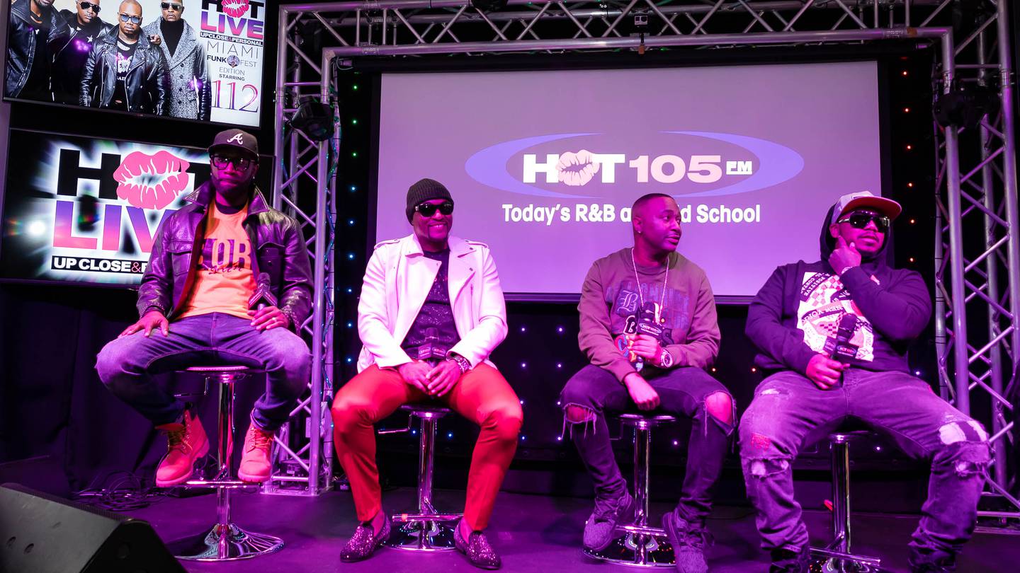 HOTLIVE starring 112 – HOT 105!