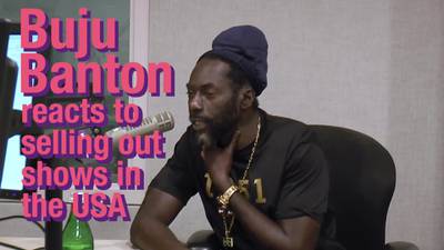 Buju Banton reacts to selling out US shows