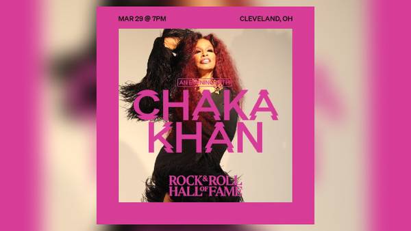 Chaka Khan’s 70th birthday being celebrated with new exhibit at the Rock & Roll Hall Of Fame