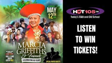 Win tickets to the Marcia Griffiths and Friends Art of Reggae Festival!