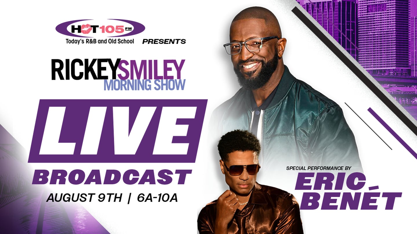 Win access to the Rickey Smiley Morning Show LIVE broadcast with special guest Eric Benét! 
