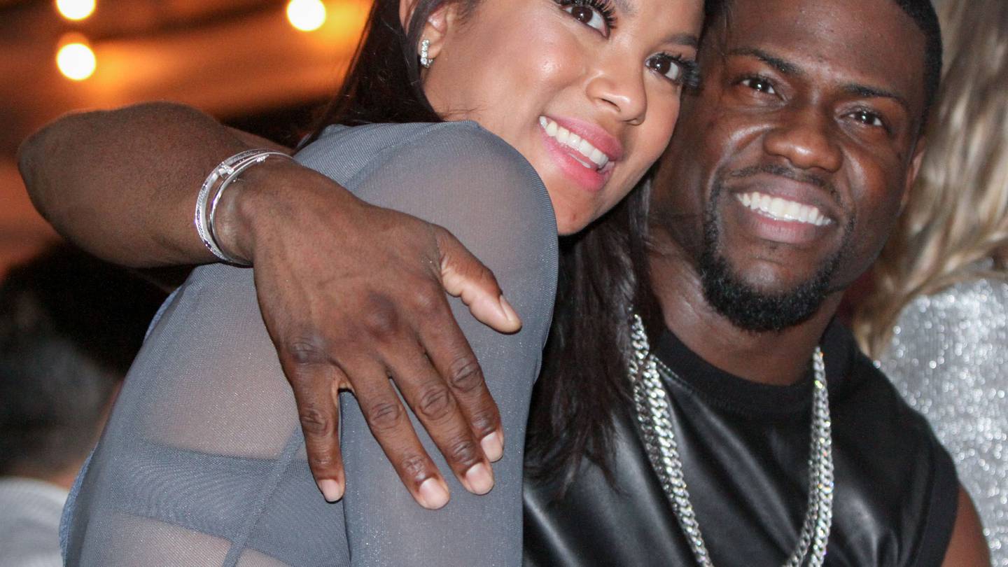 Kevin Hart and Eniko Parrish party at The Cultured Pearl in Phoenix, AZ