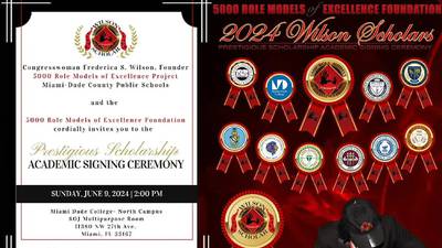 5000 Role Models of Excellence Foundation’s Annual Prestigious Scholarship Ceremony 6/9/24