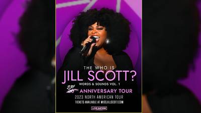 Jill Scott announces dates for rescheduled 20th anniversary tour