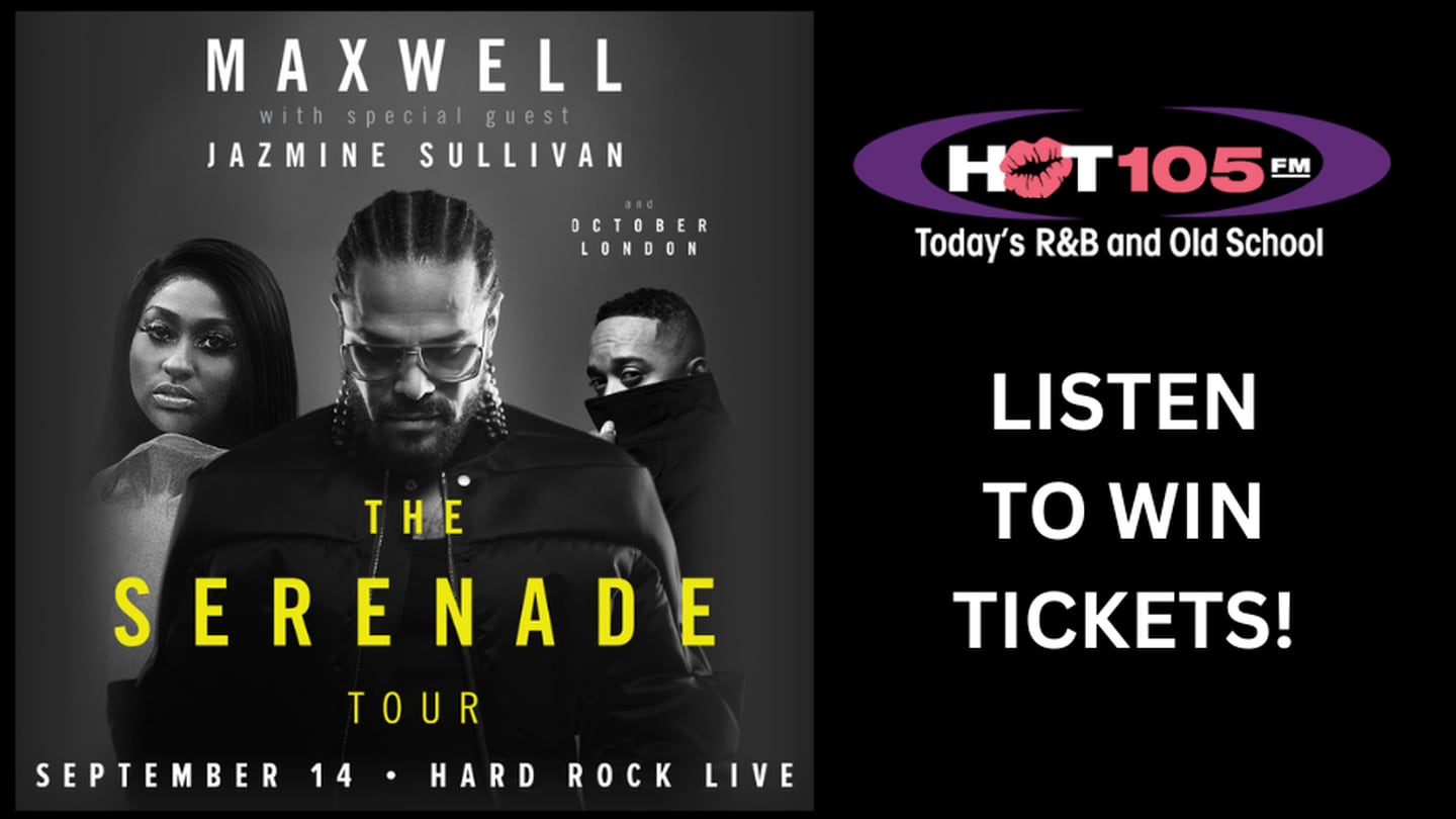 Win tickets to See Maxwell at Hard Rock Live!