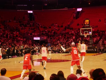 CMG Miami Miami HEAT Red, White, and Pink Game