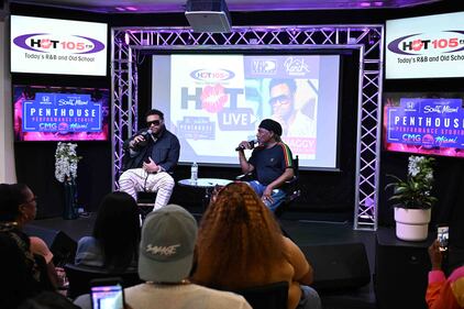 WHQT Hot 105 Hot Live Shaggy Honda of South Miami Penthouse Performance Studio CMG Miami