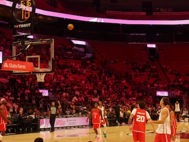 CMG Miami Miami HEAT Red, White, and Pink Game