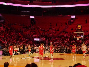 CMG Miami Miami HEAT Red, White, and Pink Game