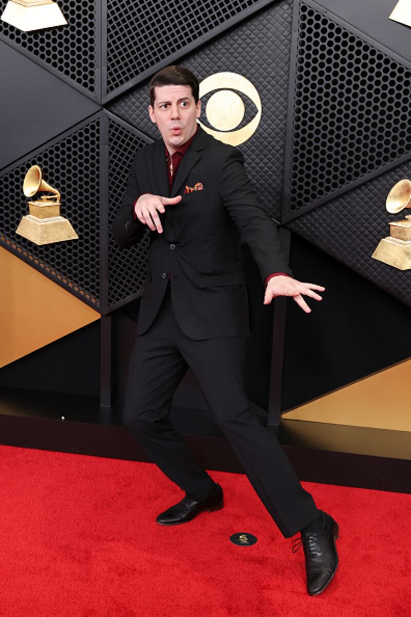 Grammy Awards red carpet