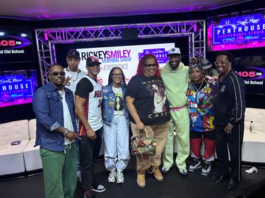 WHQT Hot 105 Rickey Smiley Morning Show Live