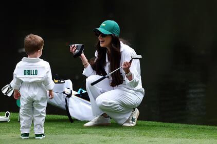 People golfing at Augusta National