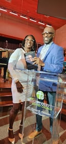 Rickey Smiley Book Tour at New Mount Olive Baptist Church on 12/8/24