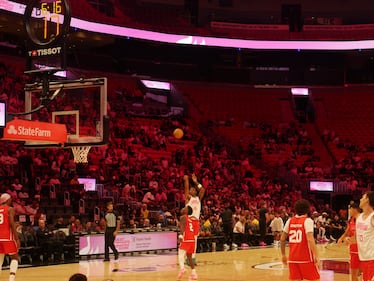 CMG Miami Miami HEAT Red, White, and Pink Game