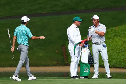 People golfing at Augusta National