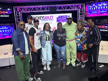 WHQT Hot 105 Rickey Smiley Morning Show Live