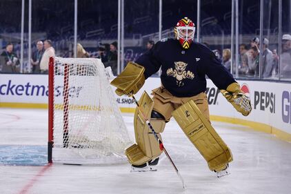 2026 Discover NHL Winter Classic New York Rangers  Florida Panthers Practice Day