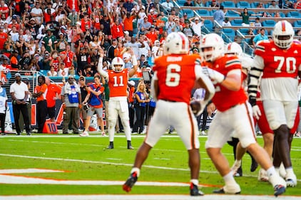 Miami Hurricanes vs NC State football - Nov 15th, 2025