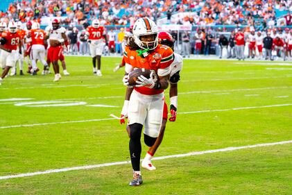 Miami Hurricanes vs NC State football - Nov 15th, 2025