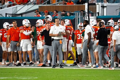 Miami Hurricanes vs NC State football - Nov 15th, 2025