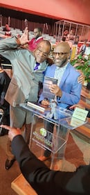 Rickey Smiley Book Tour at New Mount Olive Baptist Church on 12/8/24