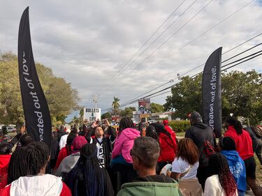 Trayvon Martin Peace Walk and Peace Talk