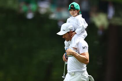 People golfing at Augusta National
