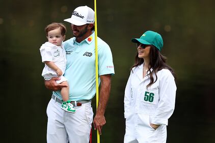 People golfing at Augusta National