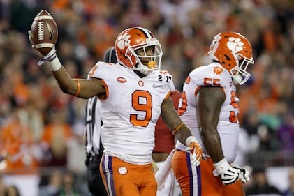 2017 CFP National Championship Clemson Tigers Alabama Crimson Tide