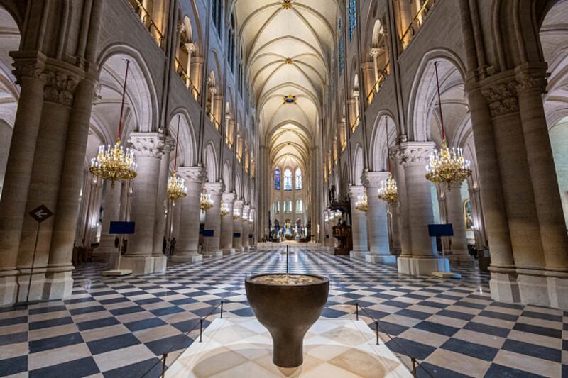 Notre Dame Cathedral restoration