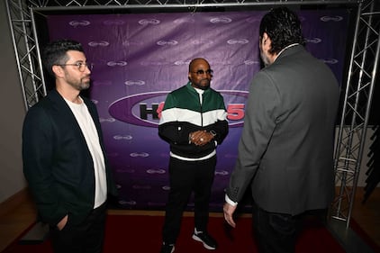 WHQT Hot 105 Hot Live Teddy Riley  Honda of South Miami Penthouse Performance Studio at CMG Miami