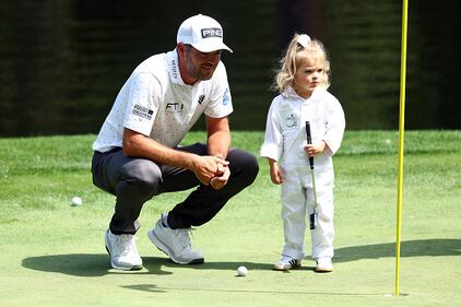 People golfing at Augusta National