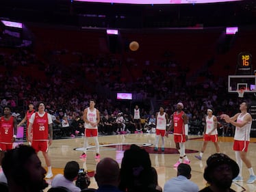 CMG Miami Miami HEAT Red, White, and Pink Game