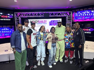WHQT Hot 105 Rickey Smiley Morning Show Live