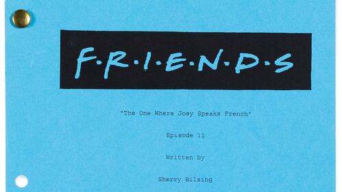 "Friends" scripts