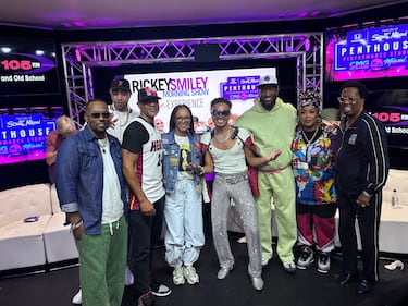WHQT Hot 105 Rickey Smiley Morning Show Live