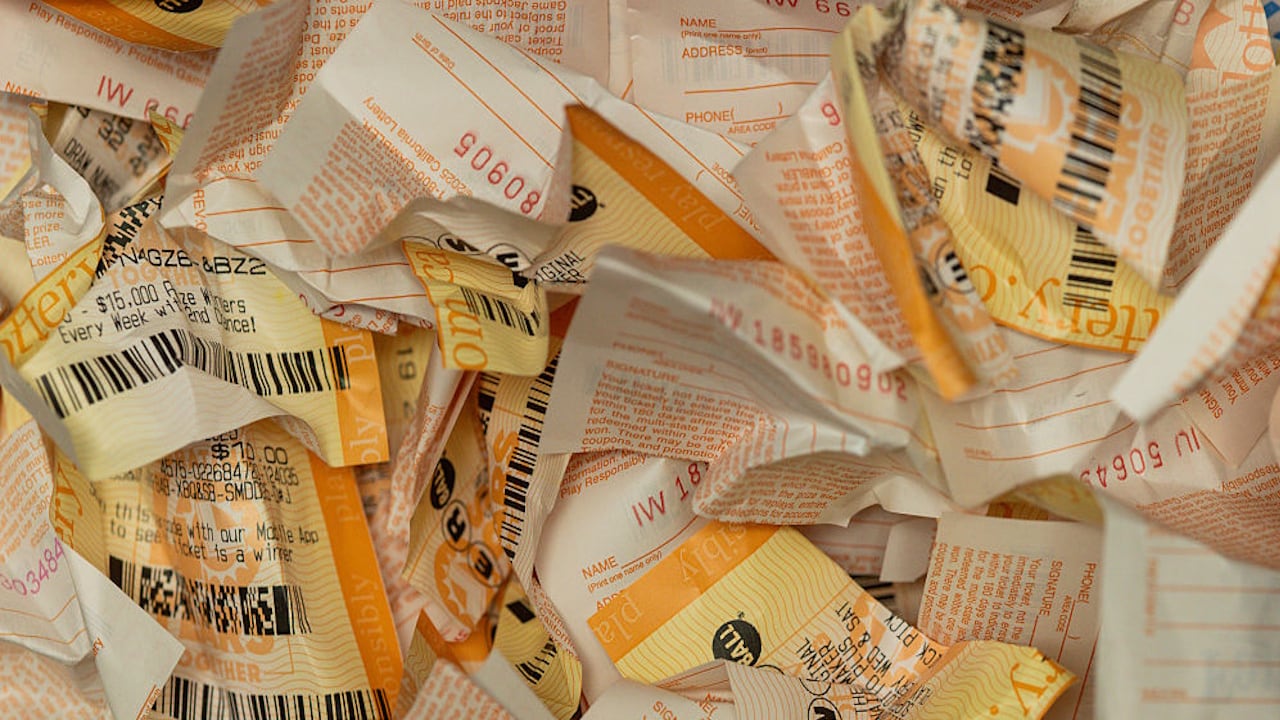 Monday's jackpot was worth an estimated $875 million.