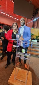 Rickey Smiley Book Tour at New Mount Olive Baptist Church on 12/8/24