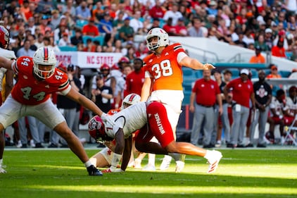 Miami Hurricanes vs NC State football - Nov 15th, 2025