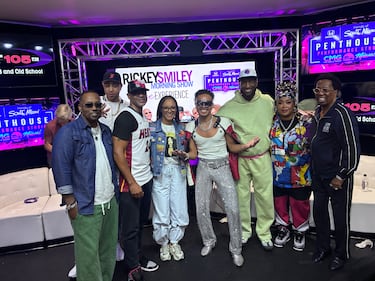 WHQT Hot 105 Rickey Smiley Morning Show Live