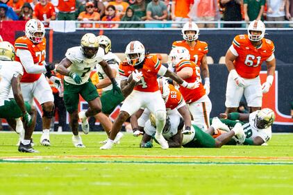 USF Bulls vs. Miami Hurricanes Lemon City Live