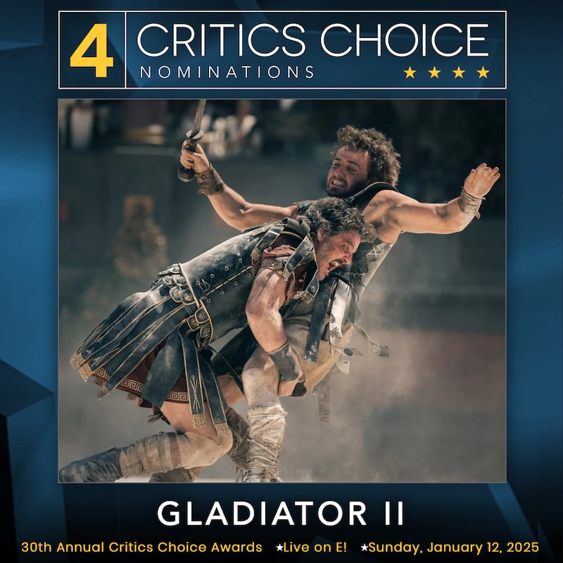 Critics Choice nominees