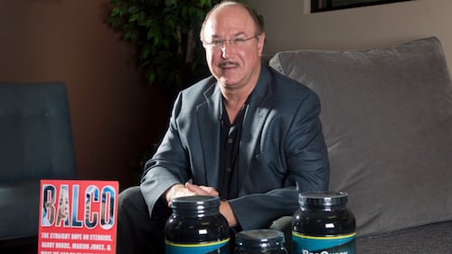 He served four months in federal prison for dealing steroids.