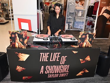 Target shoppers buying Taylor Swift's "The Life of a Showgirl"