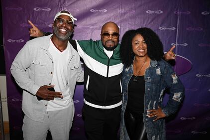 WHQT Hot 105 Hot Live Teddy Riley Honda of South Miami Penthouse Performance Studio at CMG Miami
