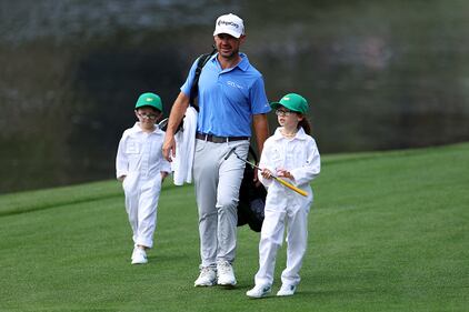 People golfing at Augusta National