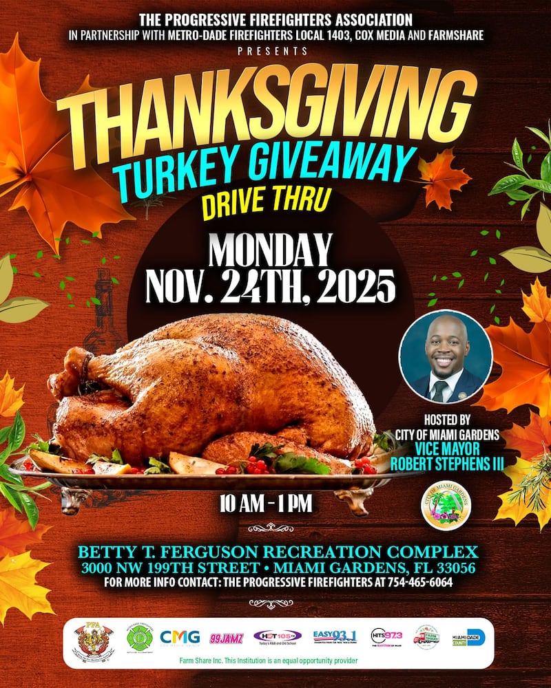 The Progressive Firefighters Association - Thanksgiving Turkey Giveaway